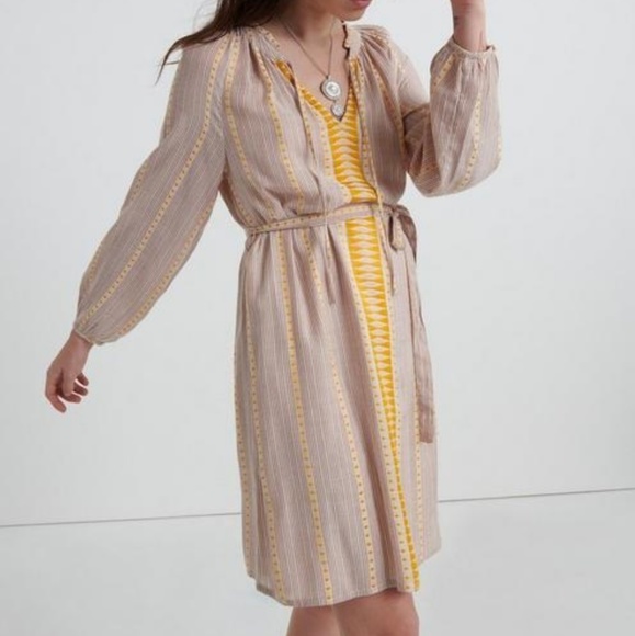 Lucky Brand Peasant Dress - Picture 2 of 3
